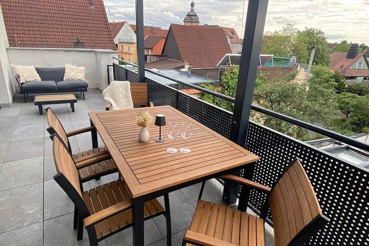 Ferienwohnung für 4 Personen, mit Balkon und Garten - 1