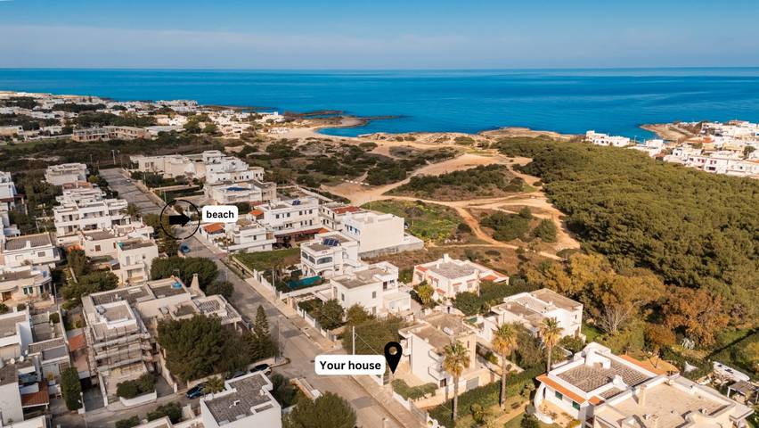 Villa Brigida in Torre Santa Sabina, Carovigno
