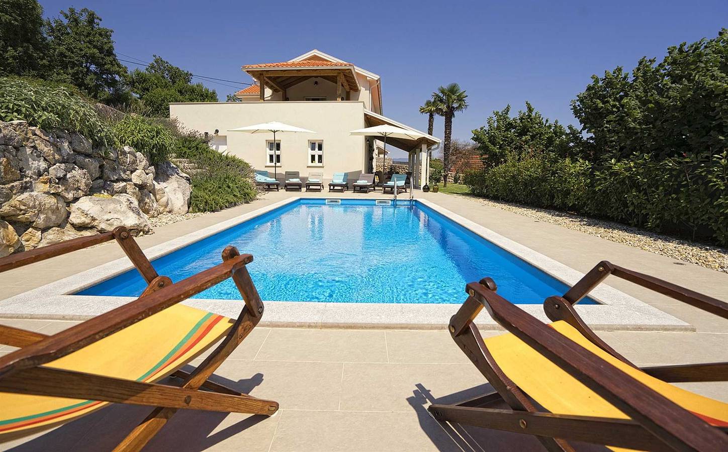 Villa Butterfly mit Pool in Icici, Primorje-Gorski Kotar