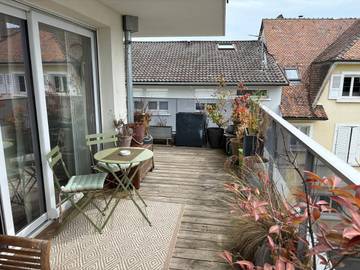 Gîte pour 2 personnes, avec balcon et vue à Douvaine