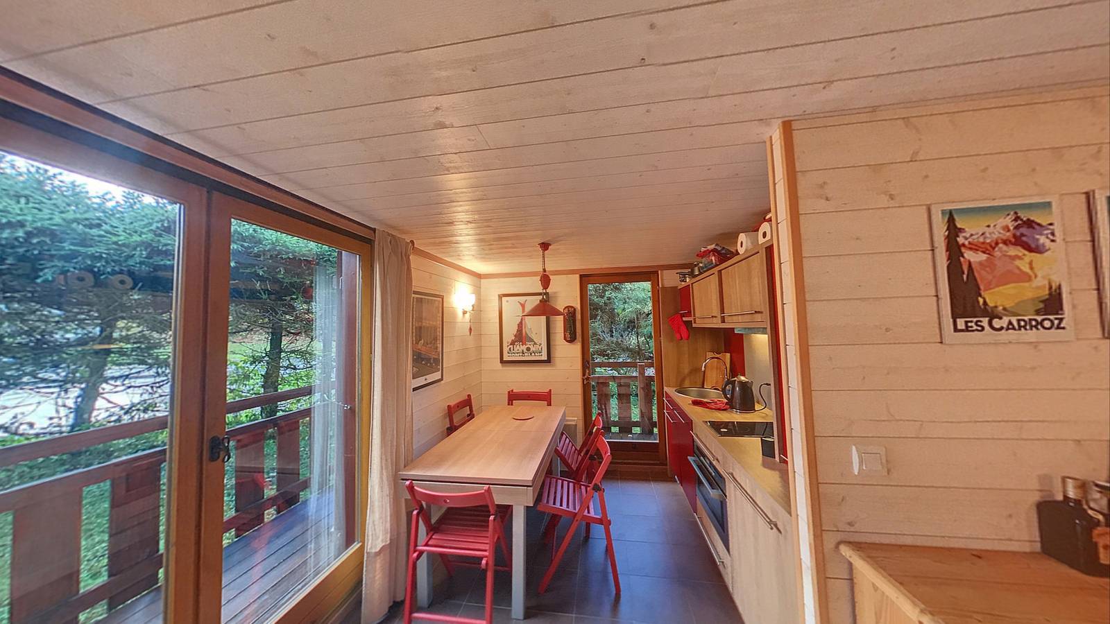 Vakantiehuis voor 4 personen met balkon in Les Carroz, Arâches-la-Frasse
