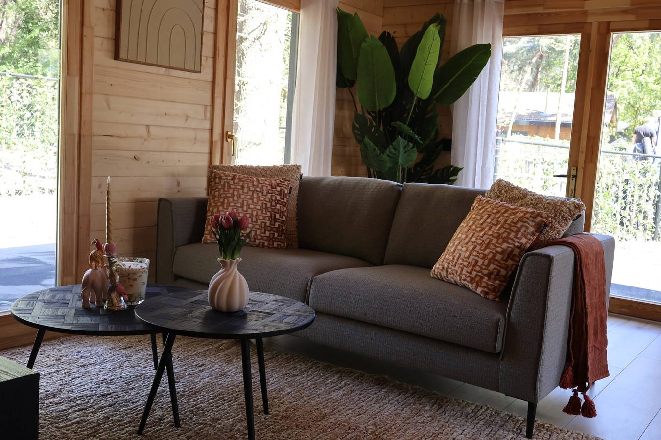 Freistehendes Waldhaus für 6 Personen mit moderner Küche und Wellnessbereich in Nationalpark De Groote Peel