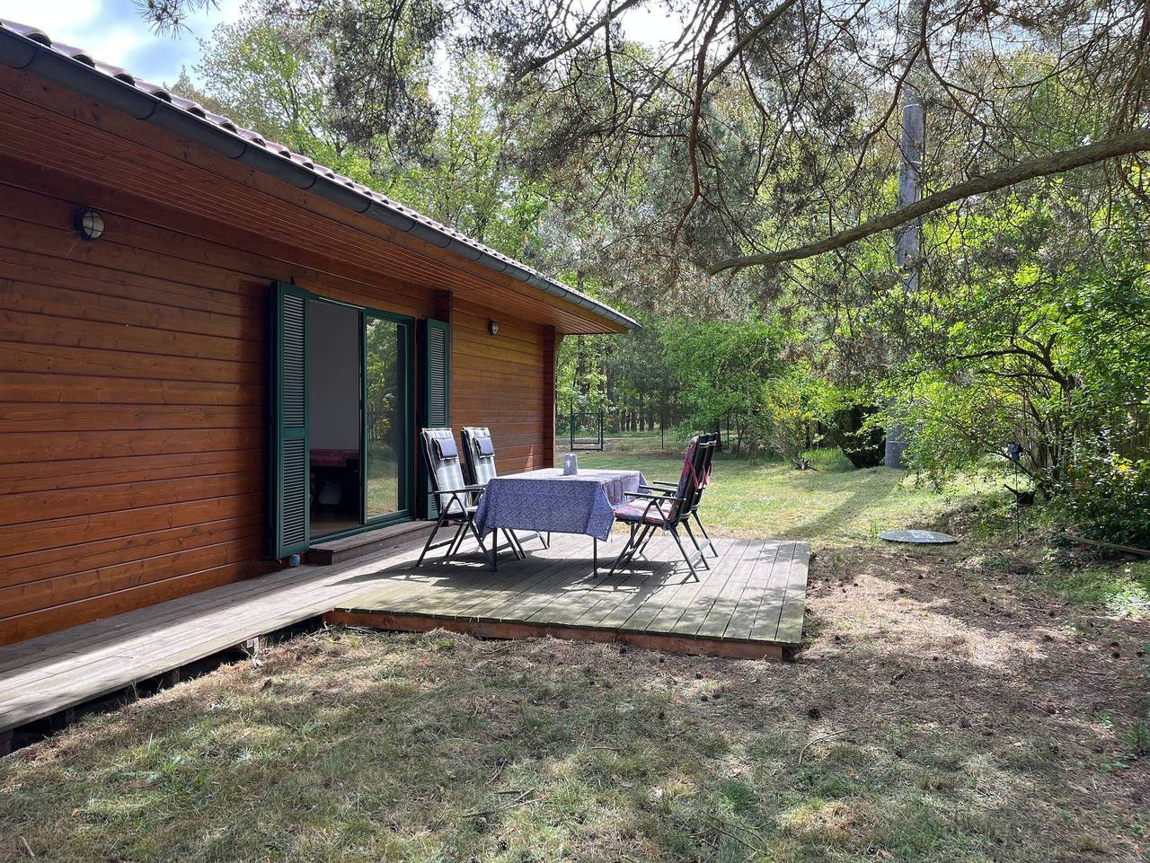 Ganze Ferienwohnung, Ferienhaus am Waldesrand in Viereck, Vorpommern