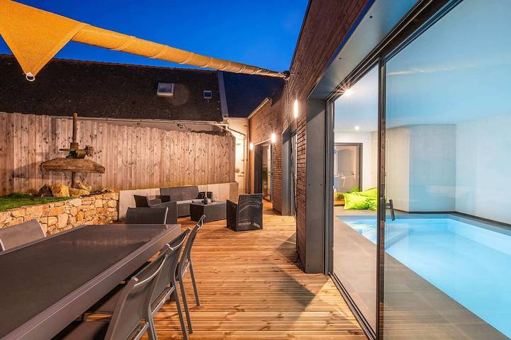 Maison de vacances pour 12 personnes, avec jardin, animaux acceptés à Trégunc