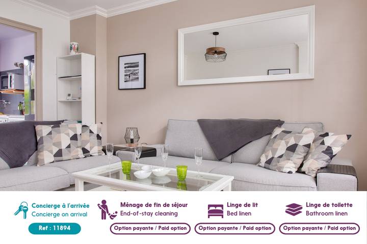 Location de vacances pour 6 personnes, avec jardin et terrasse à Concarneau - 3