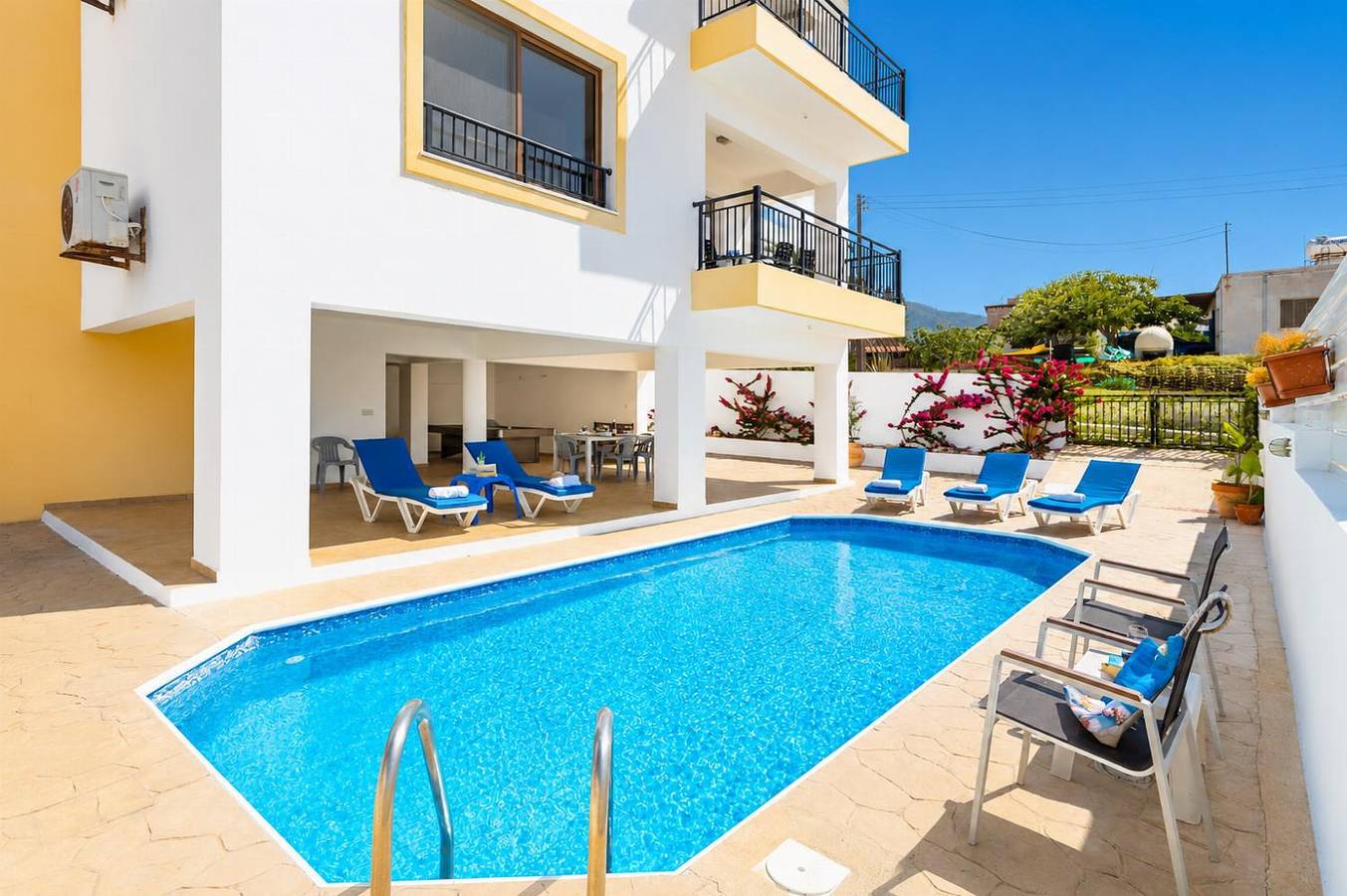 Villa für 10 Personen mit Terrasse in Südzypern