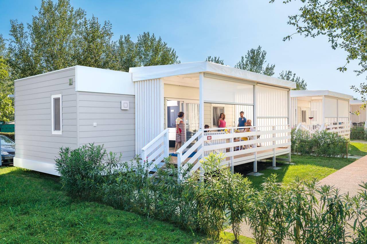 Barricata Holiday Village Mobilehome Giove Xxl Premium für 8 Personen in Porto Tolle, Isola della Donzella