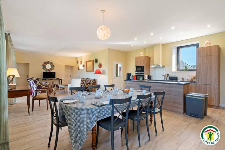 Gîte pour 8 personnes, avec jardin et terrasse à Doudeville - 4