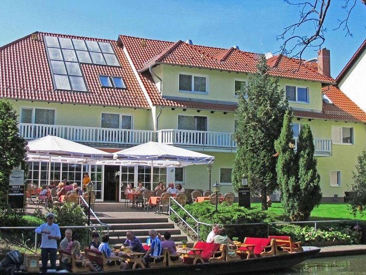 Spreewaldhotel Stephanshof & Restaurant Eisvogel - Doppelzimmer in Lübben, Dahme-Spreewald