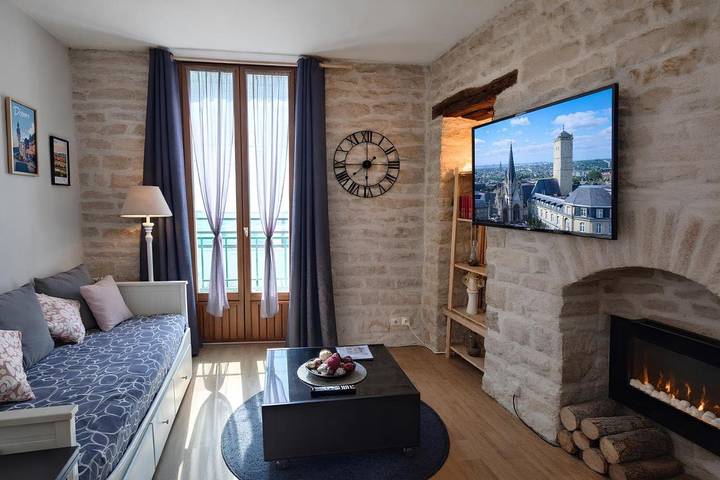 Gîte pour 4 personnes dans Gare de Dijon-Ville