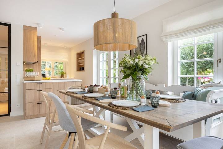 Ferienhaus für 6 Personen, mit Terrasse und Garten sowie Sauna