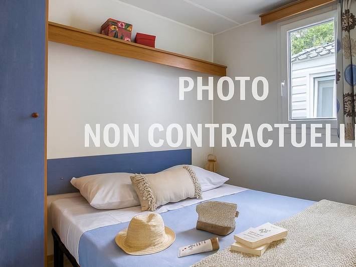 Camping Le Tedey - Mobilheim 4 personen - Standard - 2 Zimmer in Lac de Lacanau, Lacanau