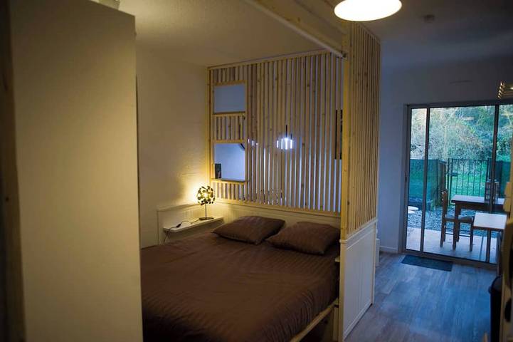 Appartement de vacances pour 2 personnes, avec jardin, animaux acceptés