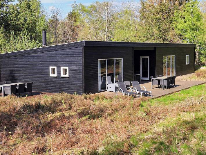 Ferienhaus für 10 Personen, mit Terrasse, kinderfreundlich am Mariagerfjord