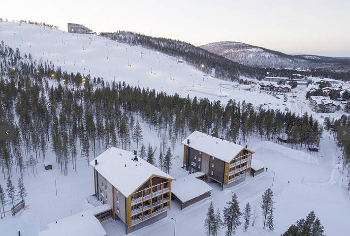 Chalet voor 4 personen, met sauna en balkon in Finland