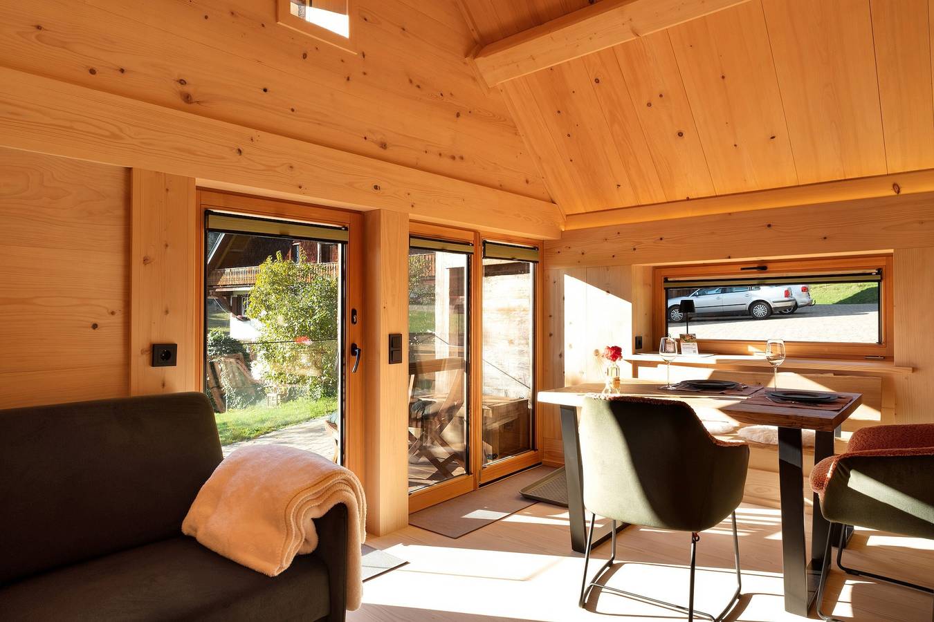 Ganze Ferienwohnung, Ferienhaus 'Schwarzwaldchalet Holzperle' mit Privatterrasse, Gemeinschaftsgarten und Wlan in Raitenbuch (Lenzkirch), Lenzkirch