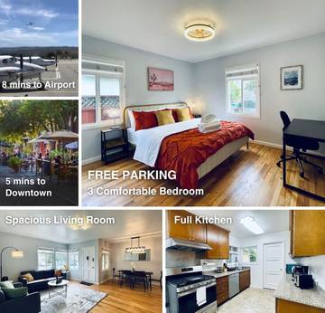 Casa Vacanza per 6 Persone in San Mateo, Contea di San Mateo, Foto 1