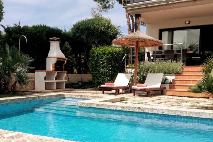 Villa für 8 Personen, mit Balkon und Whirlpool sowie Garten in Can Picafort - 2