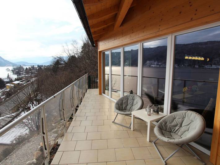 Ferienwohnung für 4 Personen, mit Balkon und Garten sowie Seeblick am Ossiacher See - 4