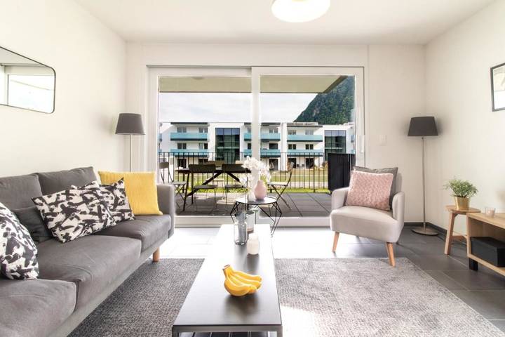 Gîte pour 4 personnes, avec vue et terrasse à Port-Valais - 2