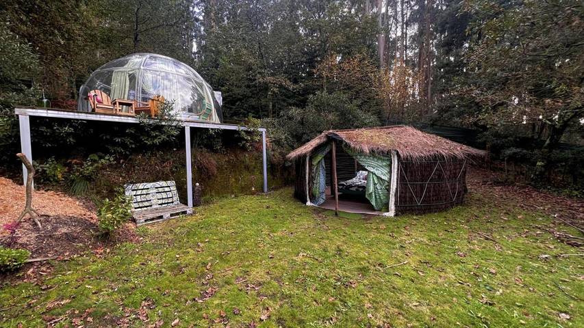 Glamping voor 2 personen, with Whirlpool and Tuin as well as Zwembad in Noord-Portugal
