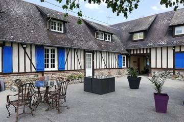 Chambre d’hôte pour 4 personnes, avec jardin ainsi que sauna et jacuzzi dans l' Eure