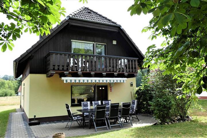 Ferienhaus für 10 Personen, mit Garten und Terrasse, mit Haustier am Silbersee