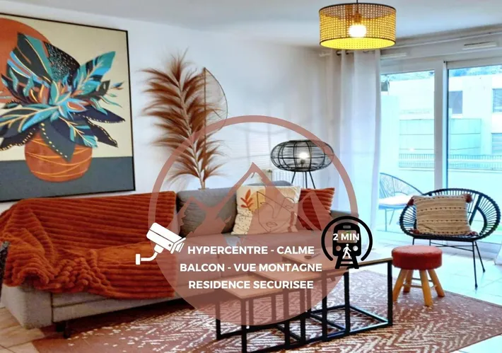 Apartamento de vacaciones para 4 personas, con balcón y vistas - 1
