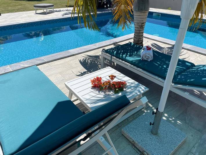 Appartement de vacances pour 2 personnes, avec piscine et jardin - 1