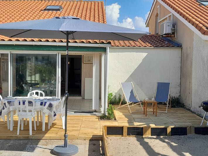 Maison de vacances pour 4 personnes, avec terrasse dans les Landes