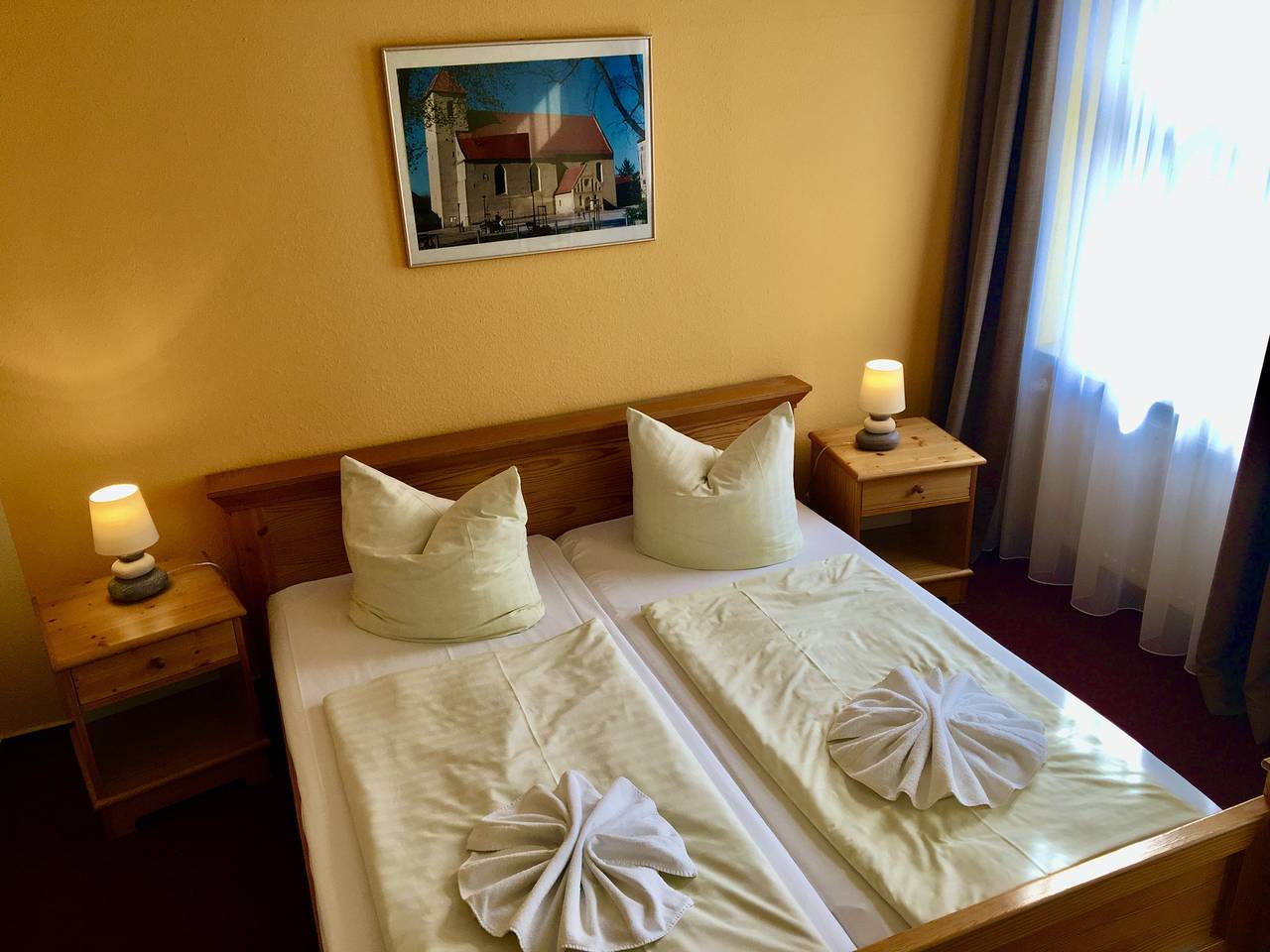 Das 'Doppelzimmer 5' mit Wi-Fi in Rheinsberger See, Rheinsberg