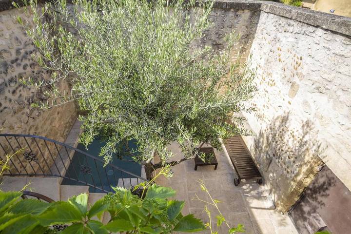 Maison de vacances pour 6 personnes, avec Terrasse et Jardin ainsi que Piscine et Vue