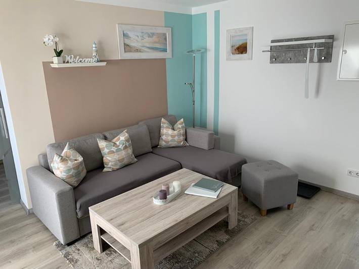 Ferienwohnung für 4 Personen, mit Terrasse und Ausblick in Geltow