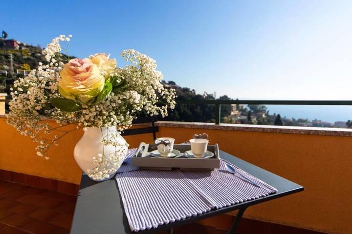 Appartement de vacances pour 4 personnes, avec vue et balcon