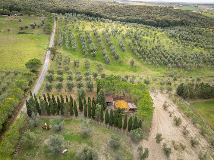 Agriturismo per 3 persone, con giardino, con animali domestici a Casale Marittimo