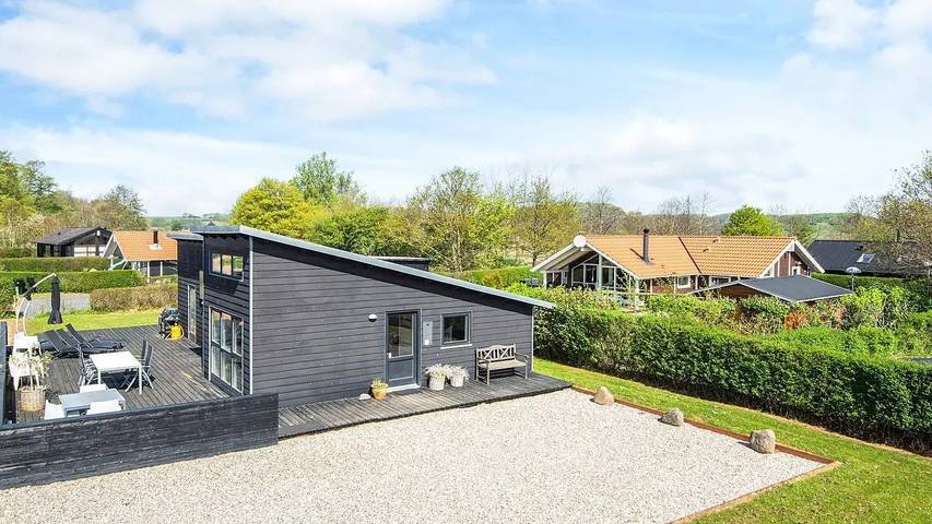 Ferienhaus für 7 Personen, mit Whirlpool und Sauna sowie Terrasse in Binderup Strand - 3