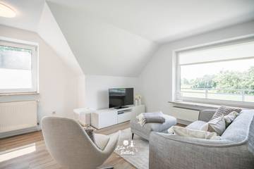 Ferienwohnung für 2 Personen, mit Balkon und Ausblick in Westerdeichstrich