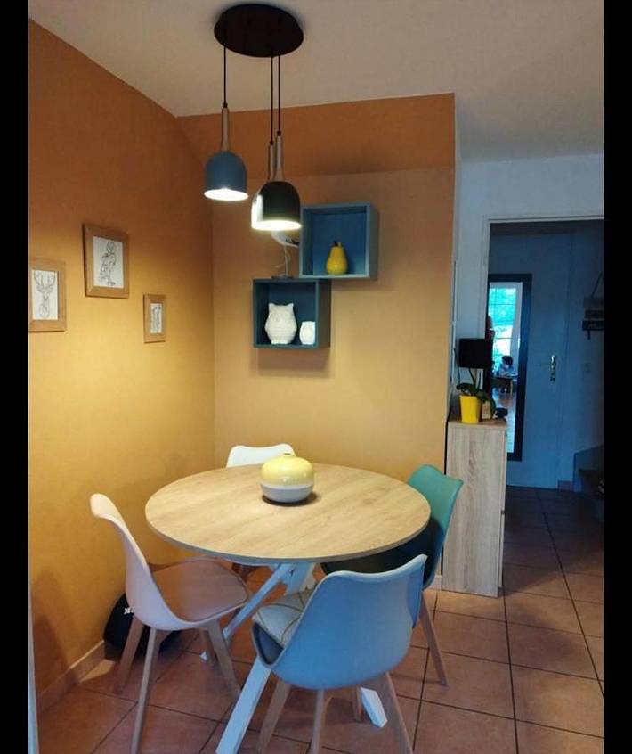 Appartement de vacances pour 6 personnes, avec vue et jardin