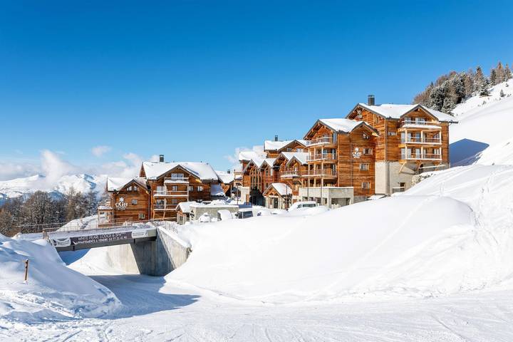 Appartement de vacances pour 6 personnes, avec balcon dans Plagne Soleil