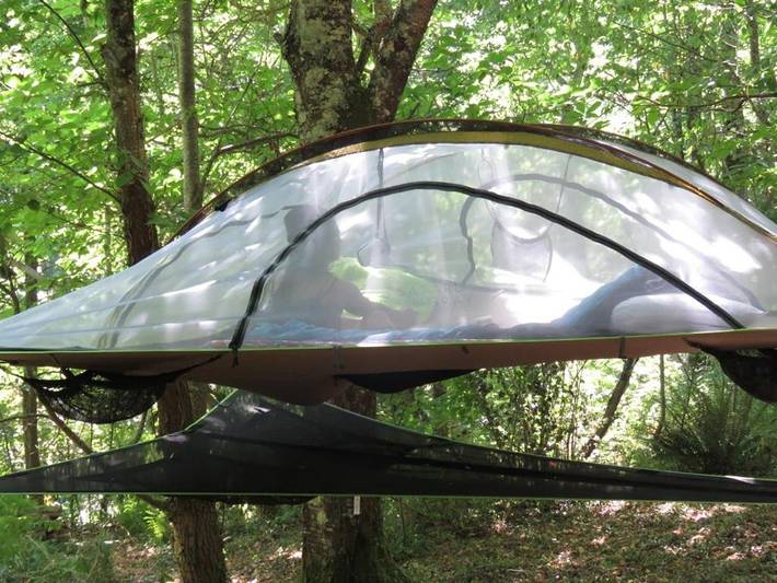 Tente pour 3 personnes, avec jardin ainsi que terrasse et piscine dans l' Ariège - 3