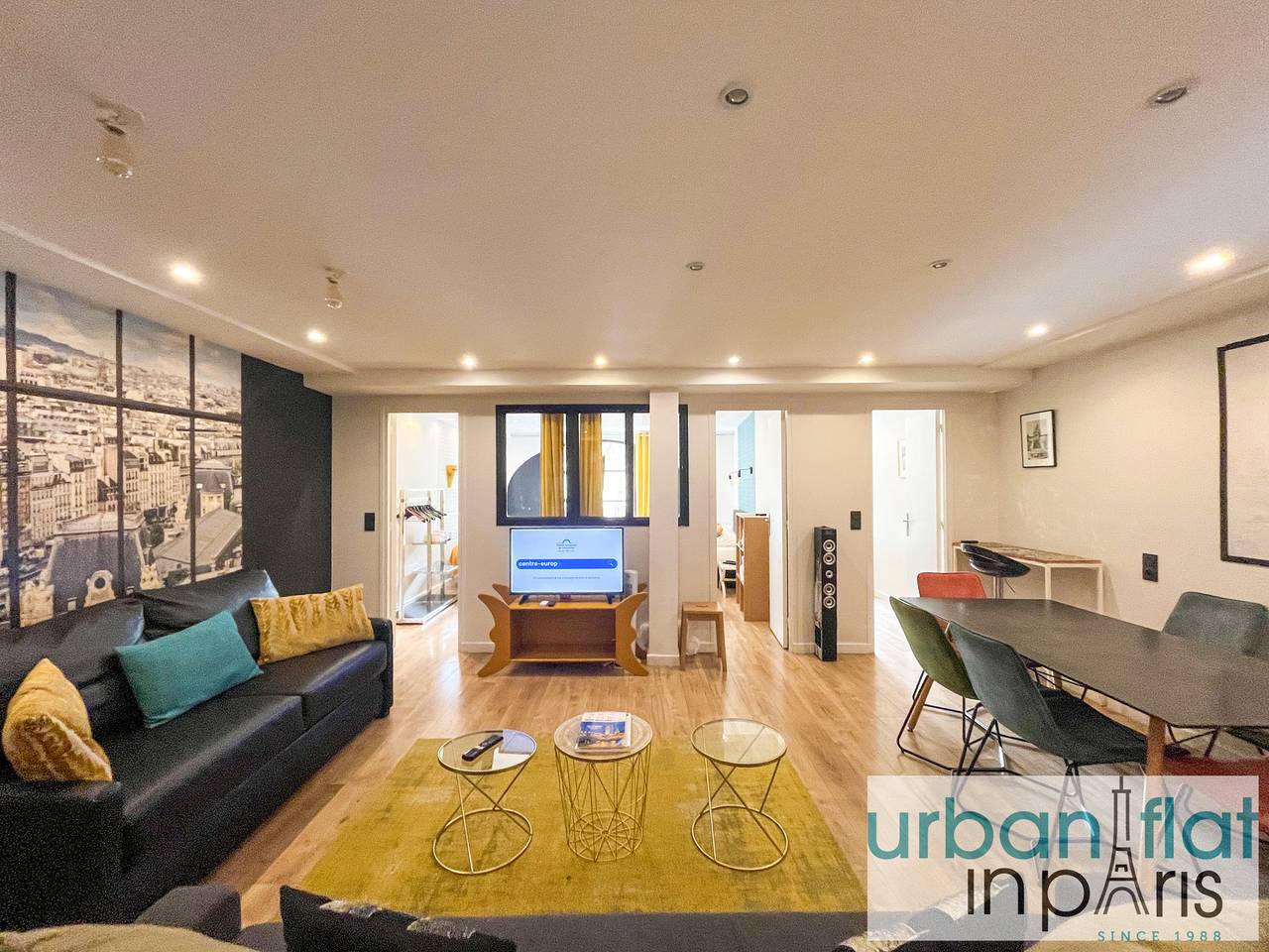 Ganze Wohnung, Urban Flat 120 - Pretty 3Bdr Flat in Le Marais in 3e Arrondissement, Paris