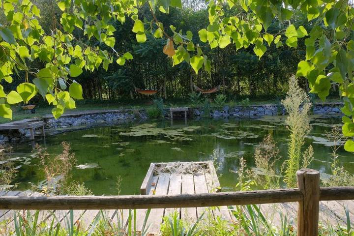 Location de vacances pour 2 personnes, avec vue ainsi que jardin et vue sur le lac à Vega de Valcarce - 4