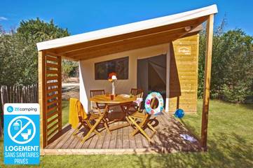 Tente pour 4 personnes, avec bassin pour enfant en Vendée