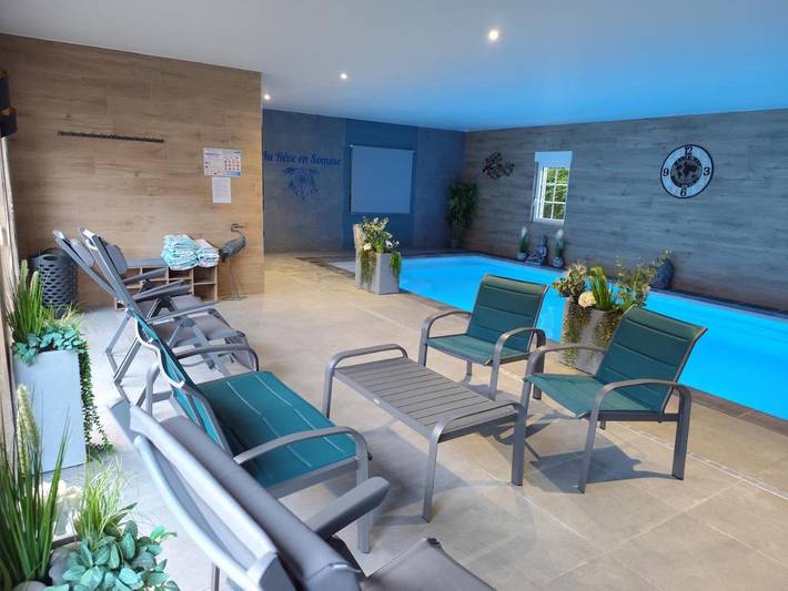 Chambre d’hôte pour 4 personnes, avec piscine ainsi que vue et jardin dans la Somme - 2