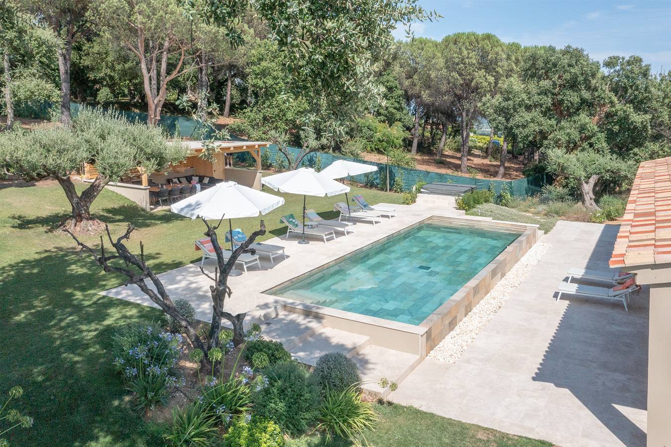 Peridron in Grimaud, Mittelmeerküste (Frankreich)