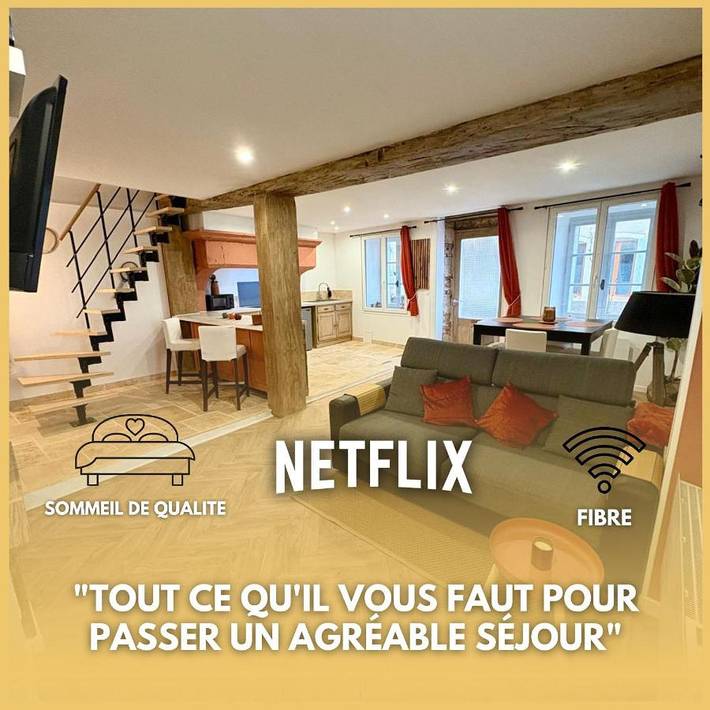 Maison de vacances pour 8 personnes, avec vue