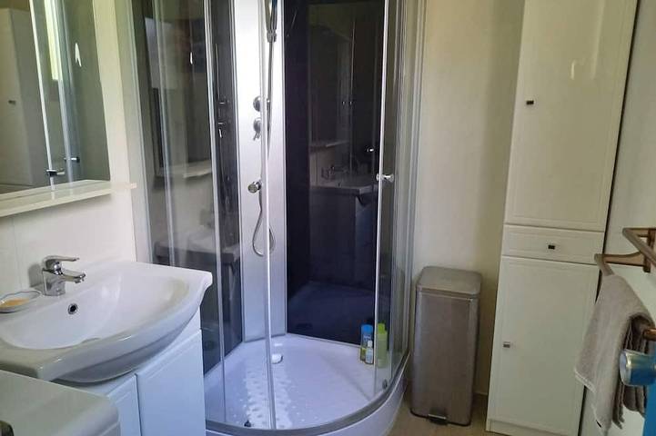 Appartamento intero, F3 duplex with loggia beach 3 min walk, panoramic sunset view in Patrimonio Francia, Calvi e dintorni