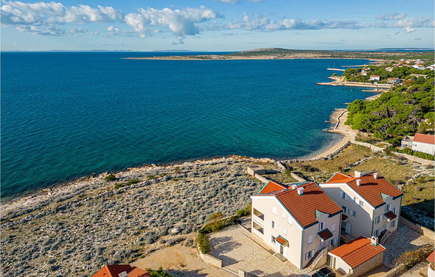 Cały apartament wypoczynkowy, Apartament wakacyjny dla 3 osób z taras in Pag, Pag (Wyspa)