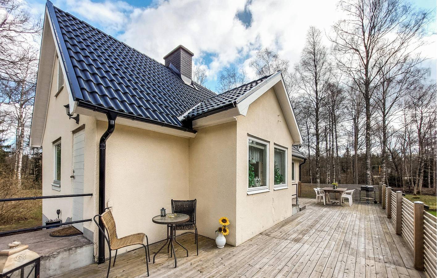 Ferienhaus für 5 Personen mit Terrasse in Vittsjö, Hässleholm und Umgebung