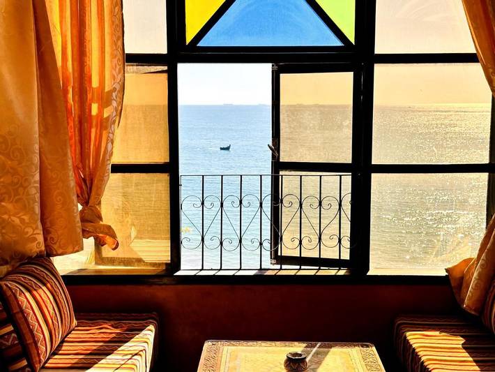 Maison d’hôte pour 2 personnes, avec terrasse, animaux acceptés à Taghazout (village) - 4